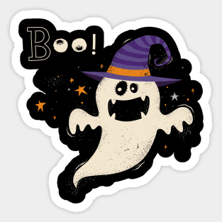 Cute halloween ghost Sticker